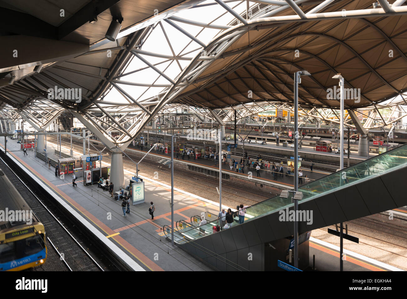 Southern Cross Station, Melbourne Stockfoto