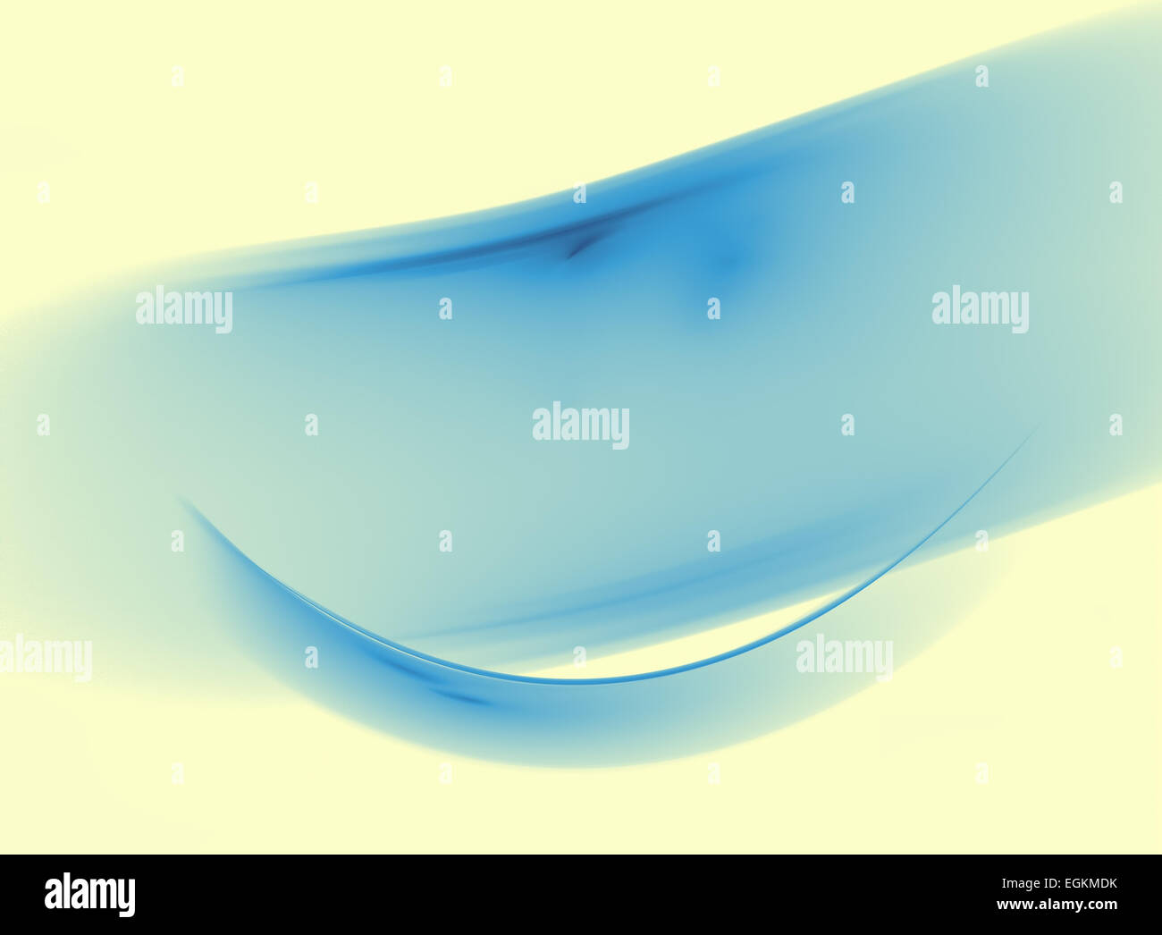 Abstrakte Licht blau transluzent einfache Form Stockfoto