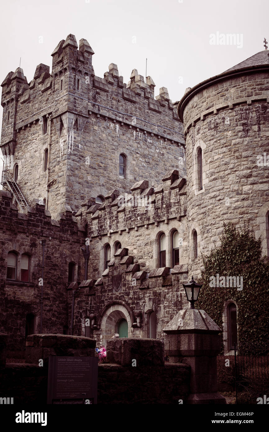 Glenveagh Castle Stockfoto