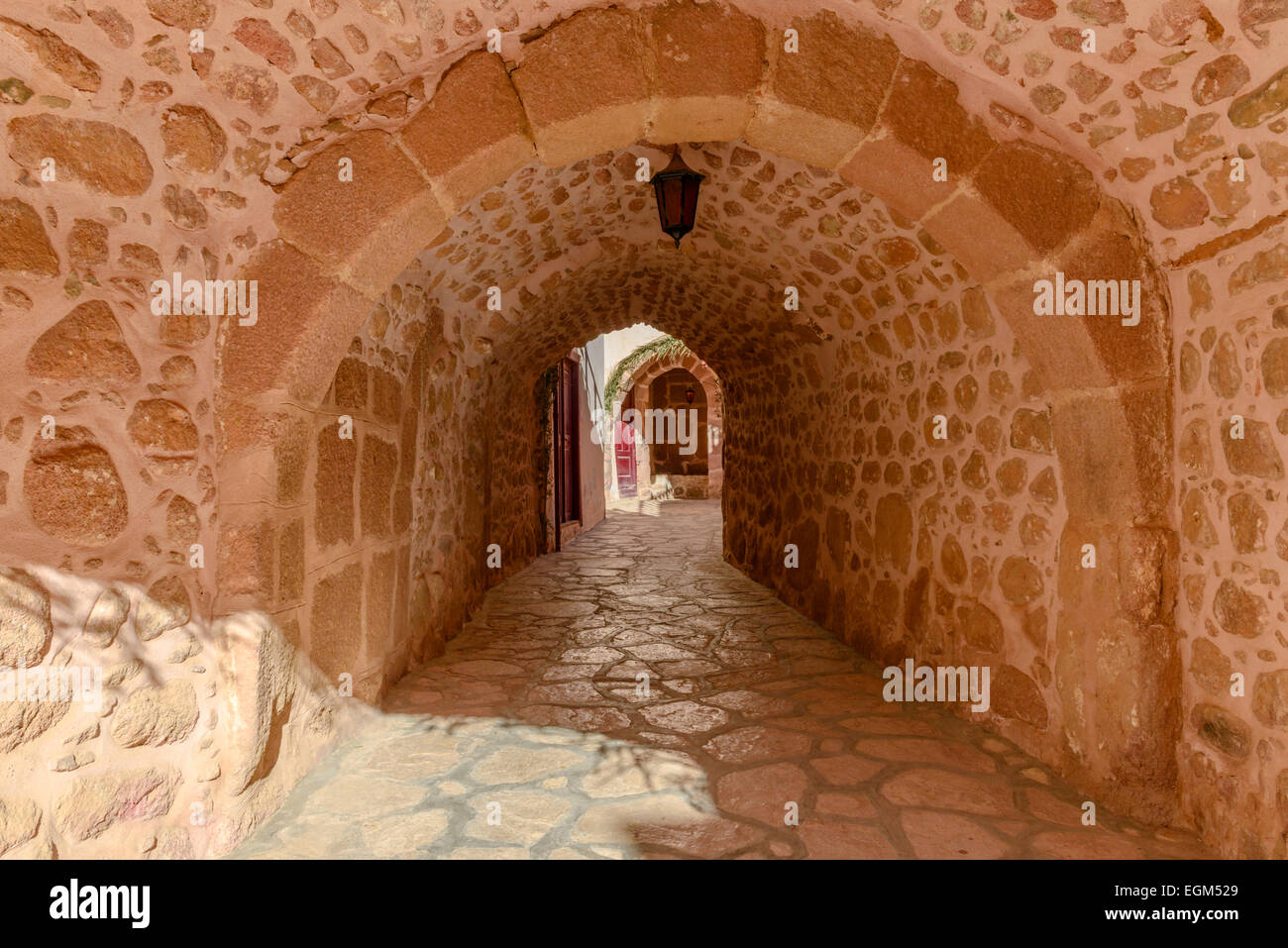 Im Katharinenkloster, Sinai, Ägypten. St. Catherines Kloster, Sinai-Halbinsel, liegt am Fuße des Berges Sinai Stockfoto