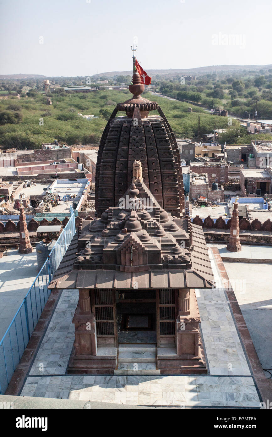 Harshat Mata Tempel Stockfoto
