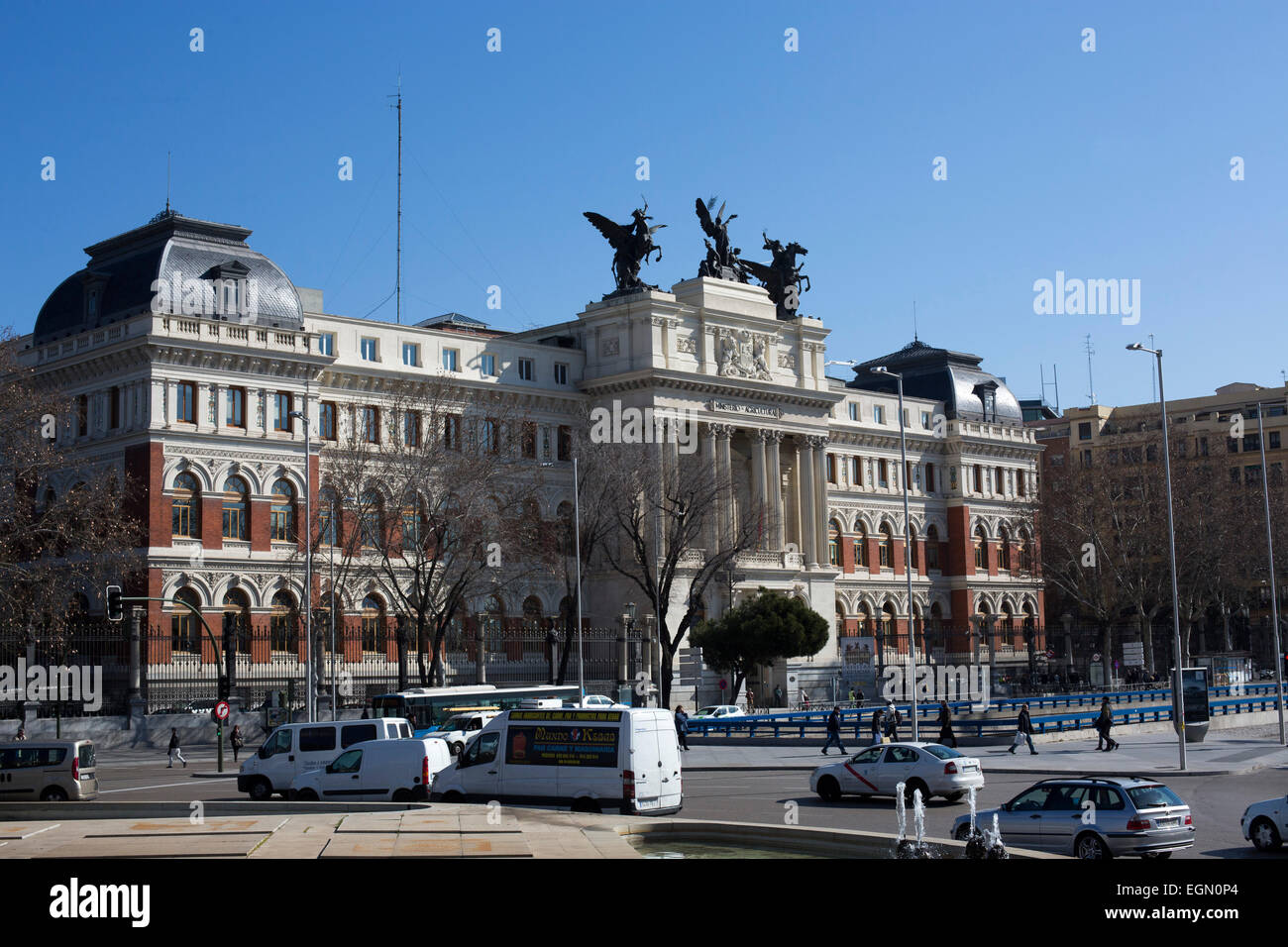 Ronda de Atocha Ministry der Landwirtschaft Stockfoto