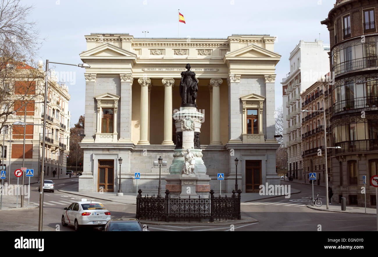 Madrid Sehenswürdigkeiten Stockfoto