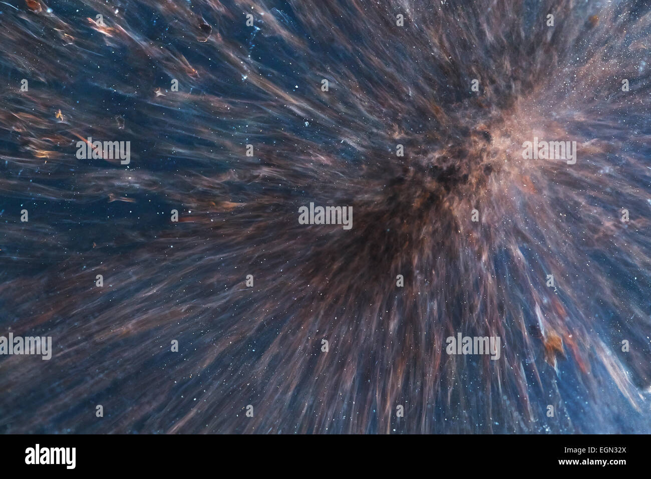 Dunkle Energie - Visualisierung Stockfoto