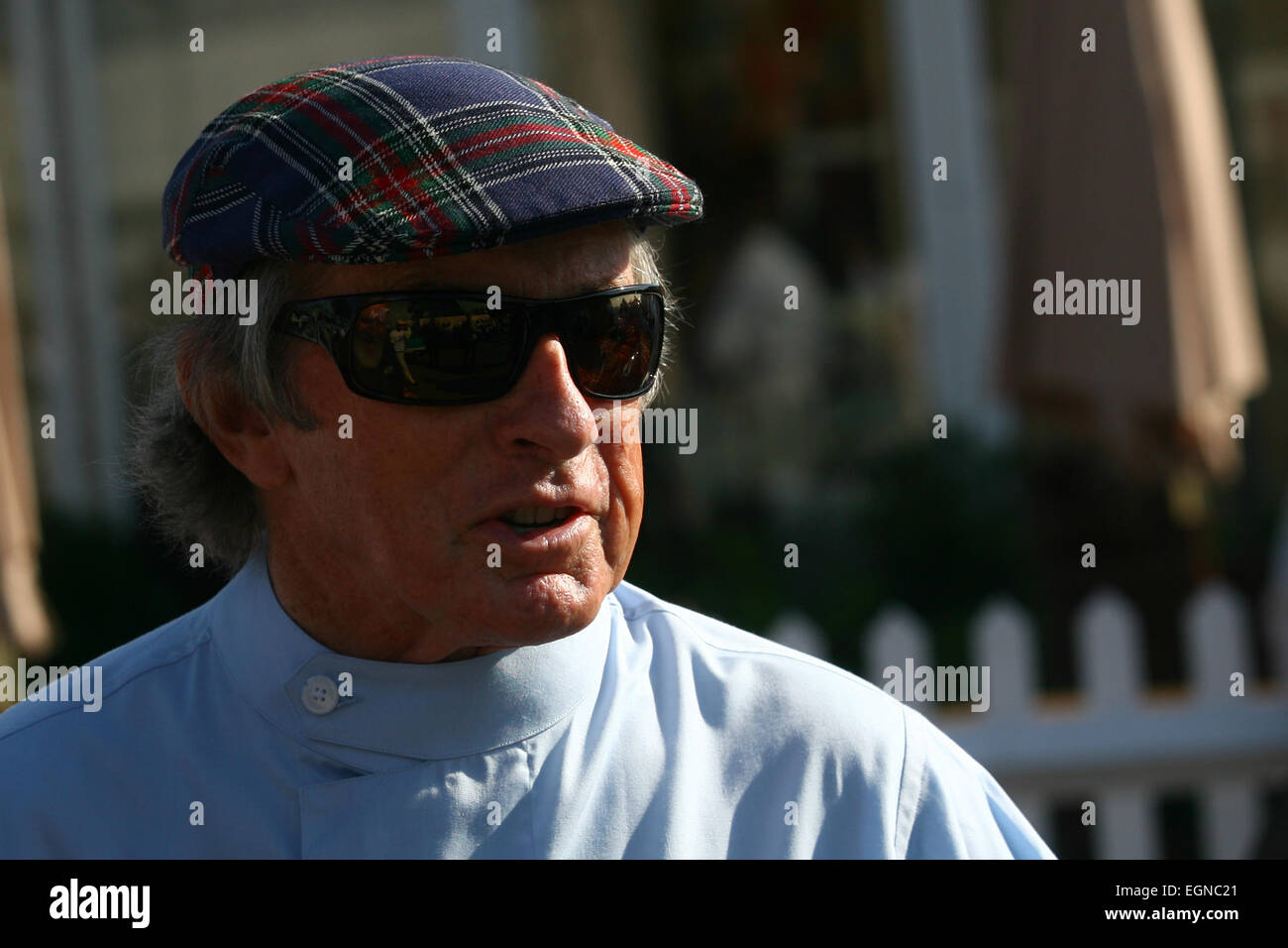 Sir Jackie Stewart am Goodwood Revival Race Meeting 2013 Stockfoto