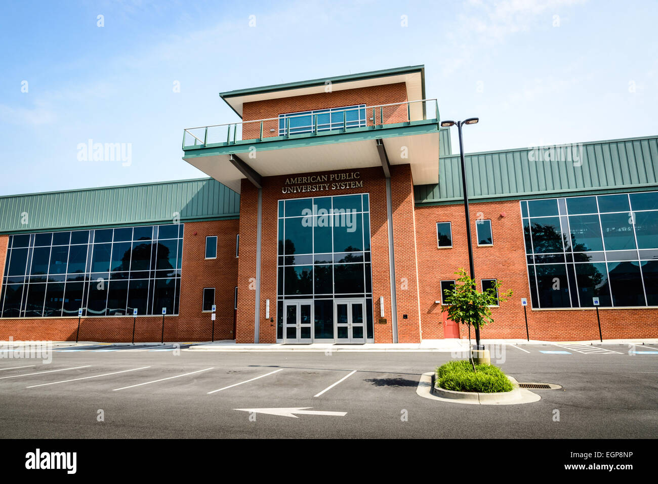 Finanzzentrum, American Public University System 111 Kongress Weststraße, Charles Town, West Virginia Stockfoto