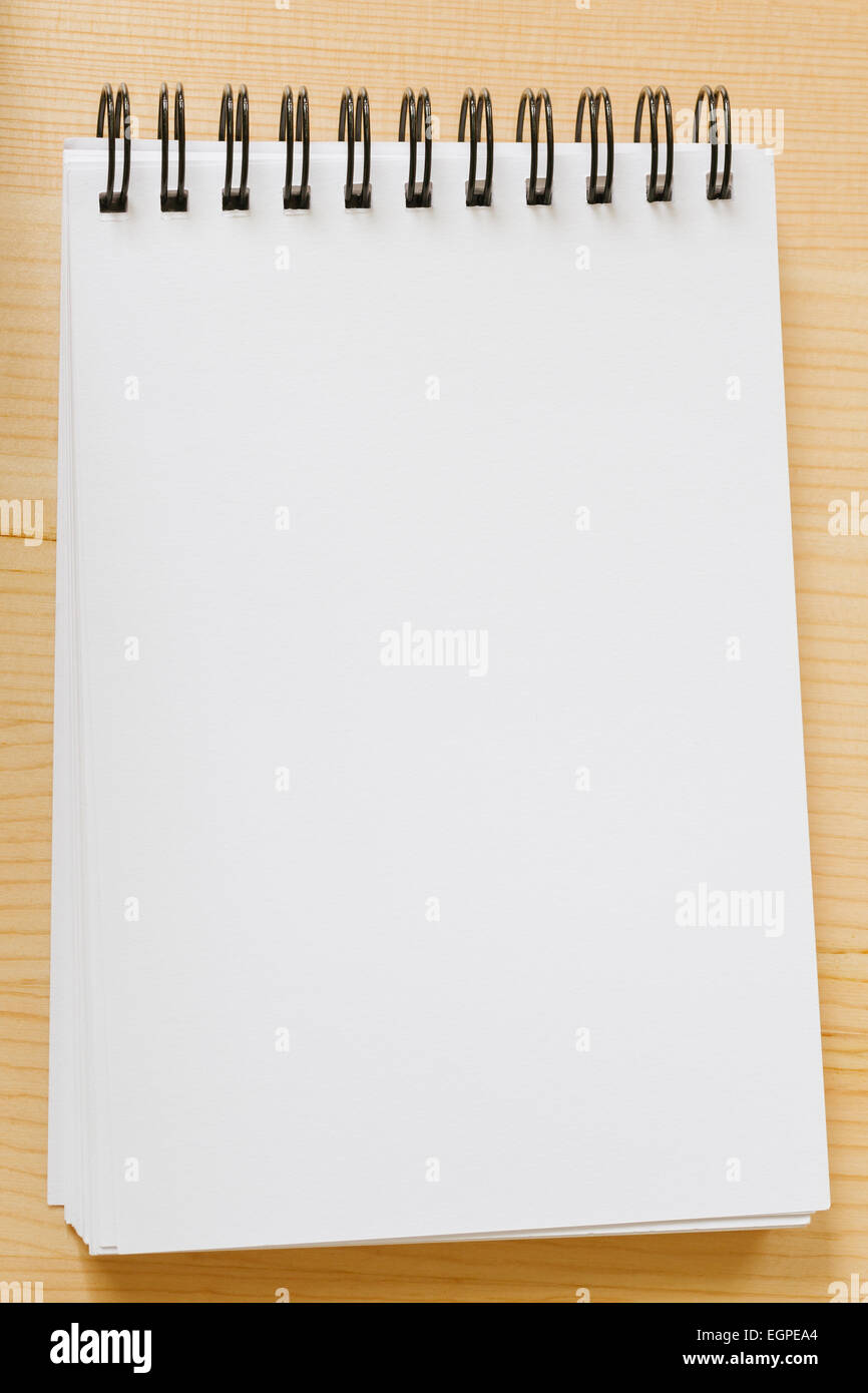 Notizblock Stockfoto