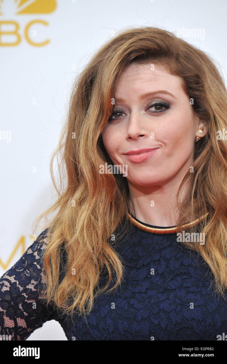 LOS ANGELES, CA - 25. August 2014: Natasha Lyonne auf der 66. Primetime Emmy Awards im Nokia Theatre L.A. Live Downtown Los Angeles. Stockfoto