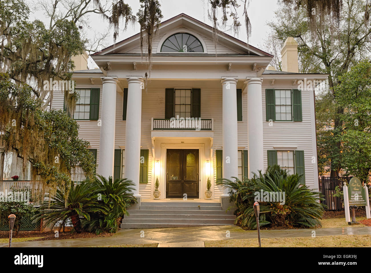 Knott-Haus-Museum befindet sich in der Park Avenue Historic District, Tallahassee, Florida, USA Stockfoto
