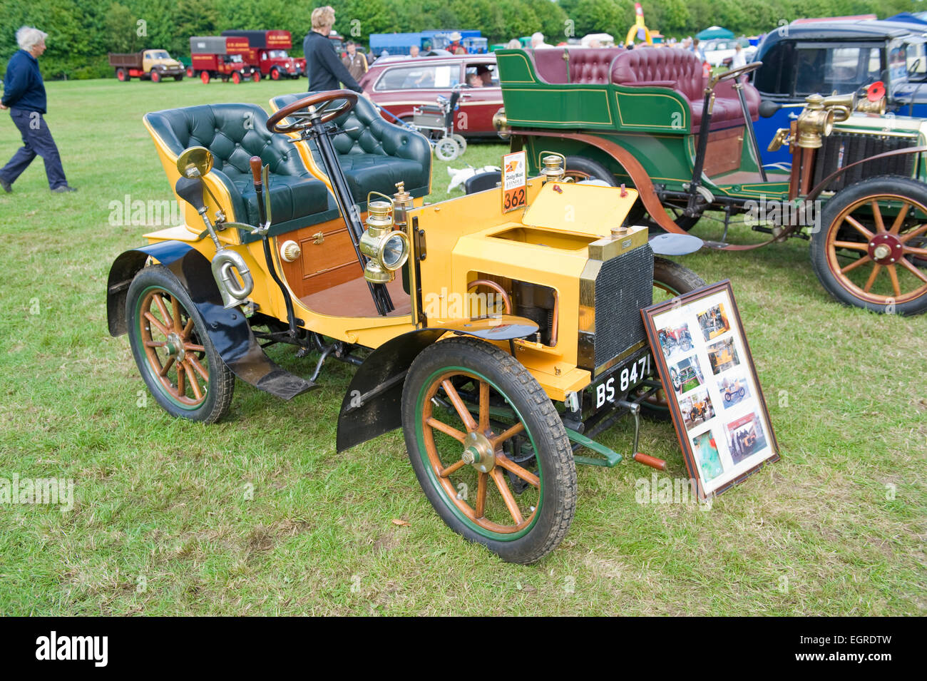 Oldtimer ca. 1903 Stockfoto