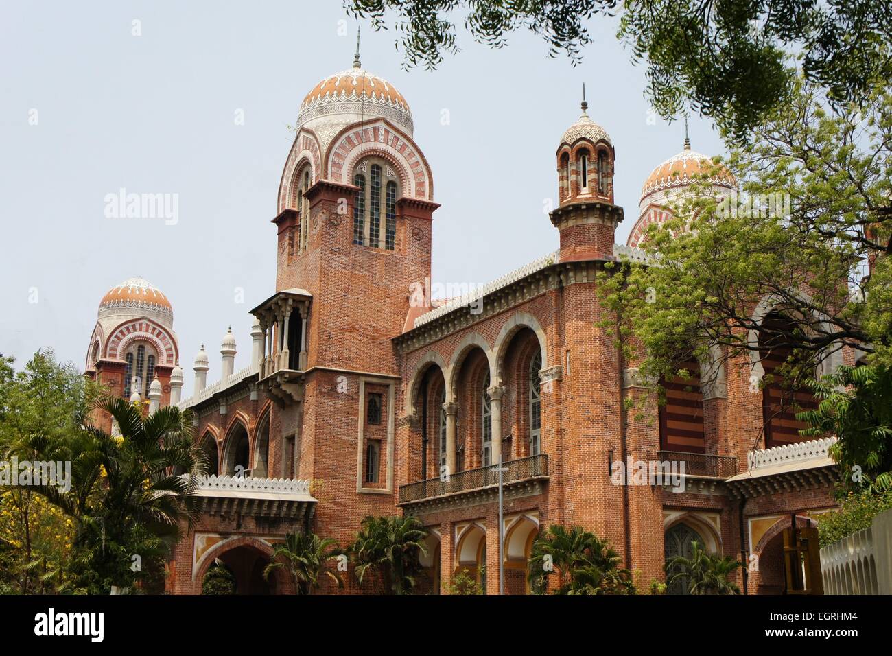 Universität von Madras in Chennai, Tamil Nadu, Indien Stockfoto