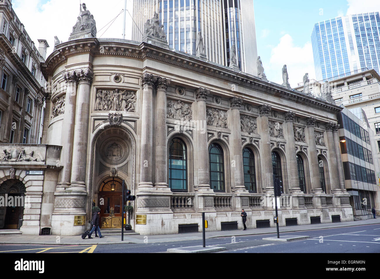 Die Gibson Halle einer ehemaligen Banking Hall Bishopsgate City Of London UK Stockfoto