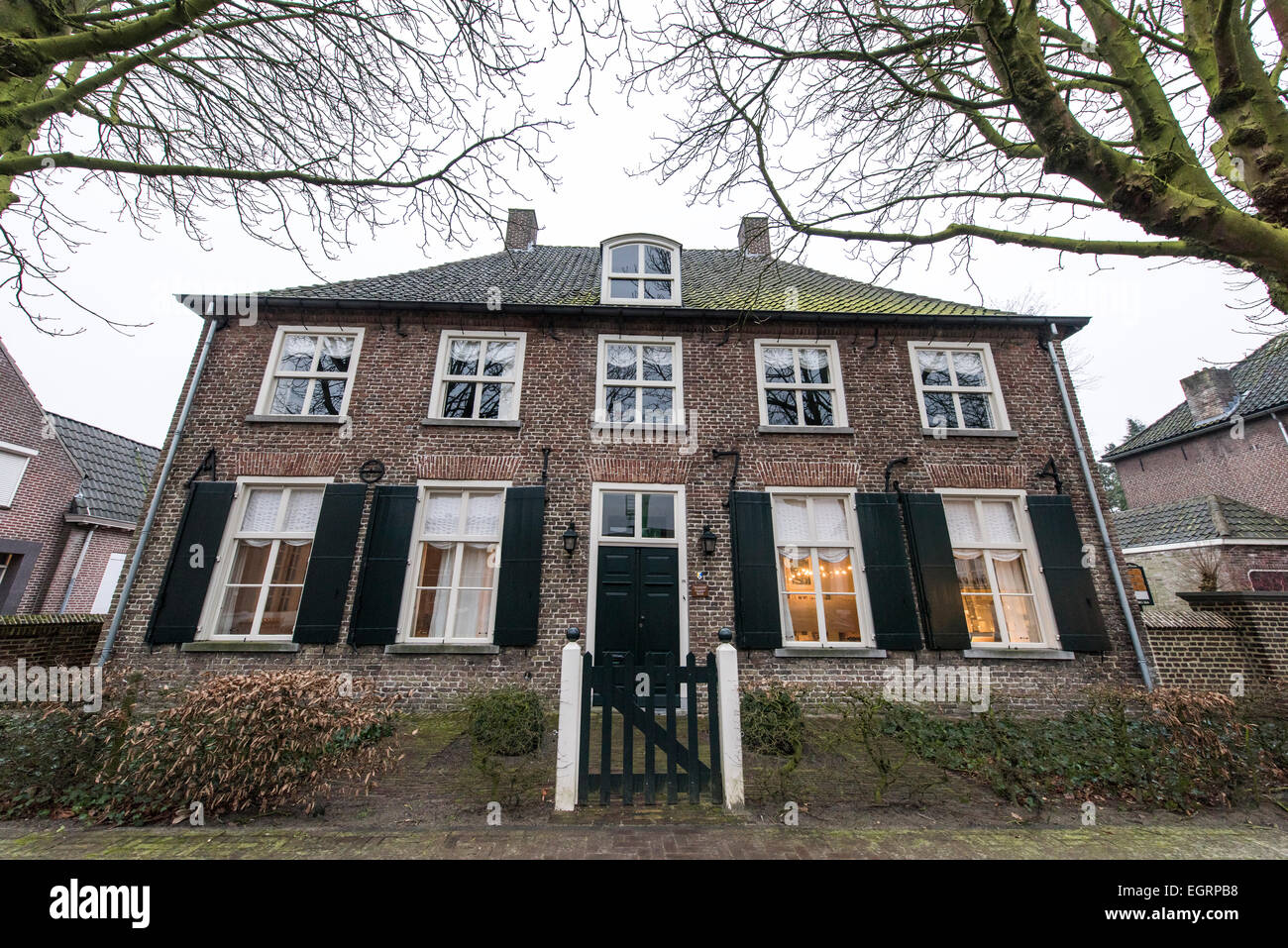 Das Haus, wo er Vincent Van Gogh Nuenen Holland lebte Stockfoto