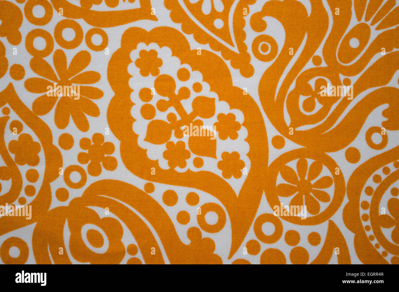 Paisley Print Close Up Stockfoto