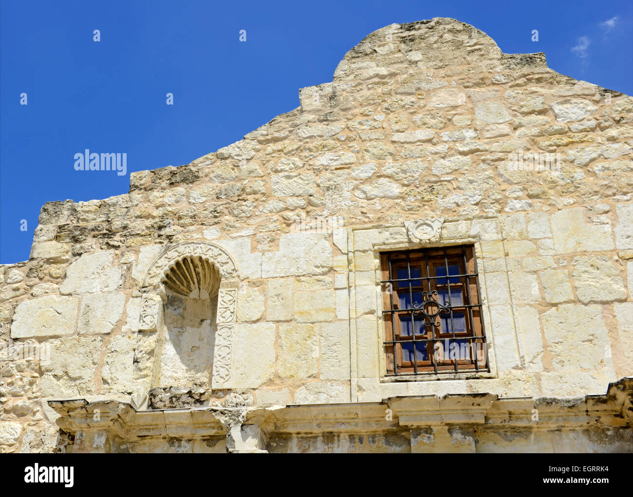 Die historische Alamo, San Antonio, Texas, USA Stockfoto