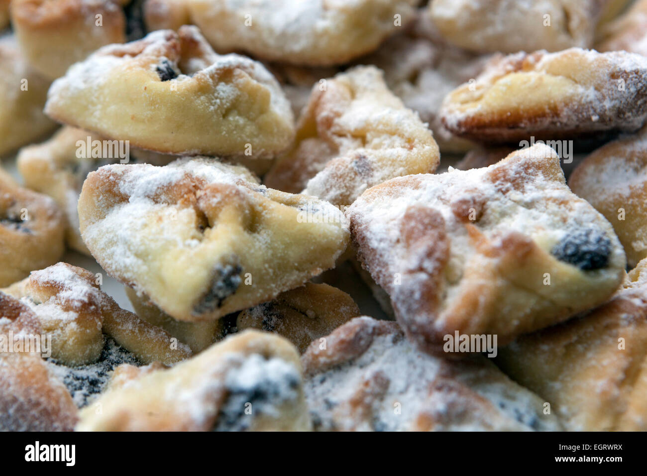 Tschechische hausgemachte Kuchen Stockfoto