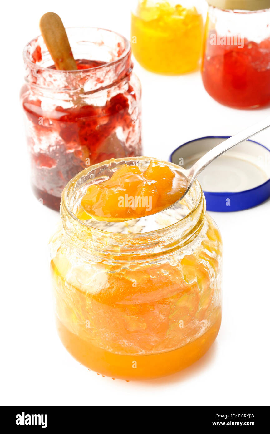 fruchtige Marmelade Stockfoto