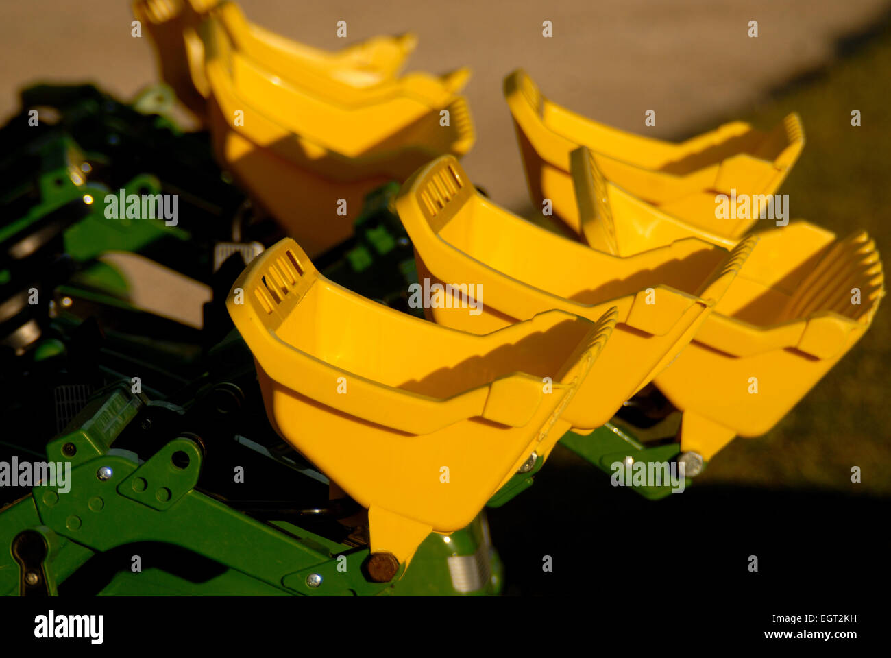 Spielzeug Traktoren, The Alnwick Garden Stockfoto