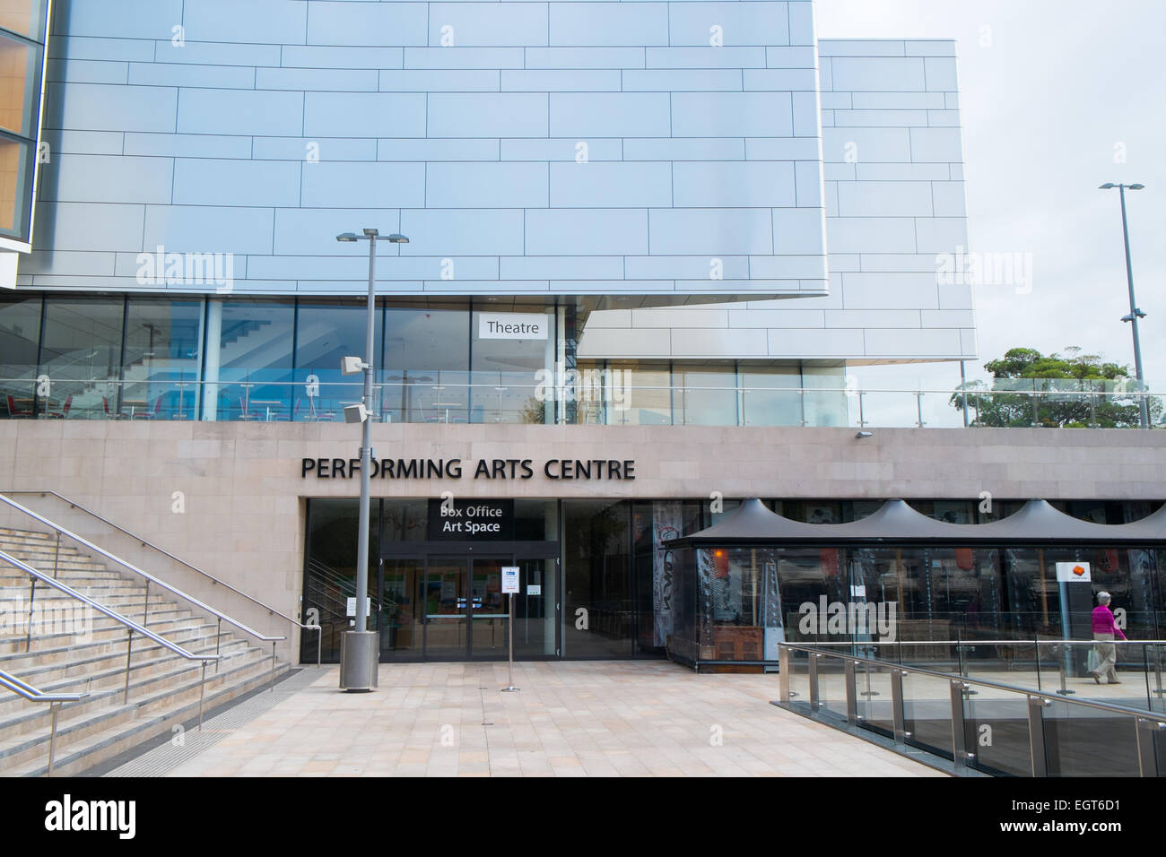 Bahnhofshalle Performing Arts und Stadthalle in Chatswood Sydney Australia Stockfoto