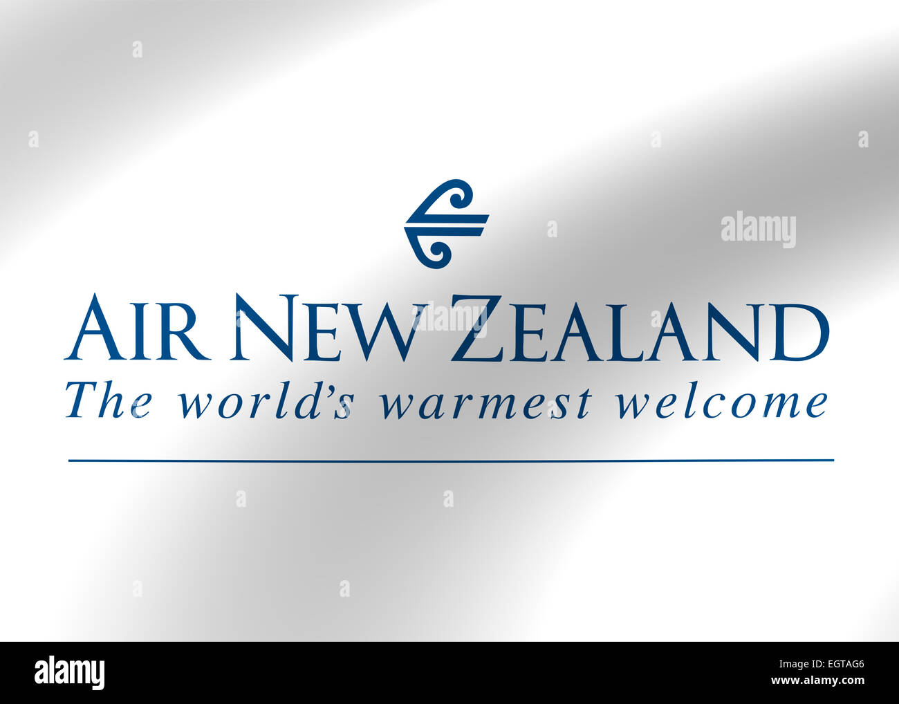 Air New Zealand Ltd logo Symbol Fahne Emblem Stockfoto