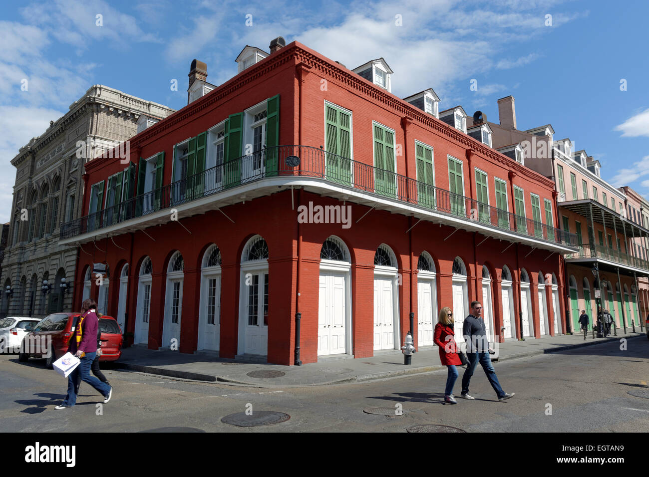French Quarter, New Orleans, Louisiana, USA. Stockfoto
