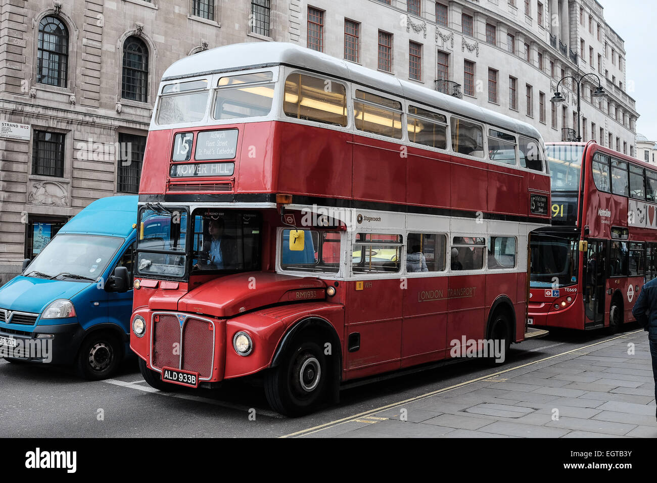 London, Routemaster bus Stockfoto