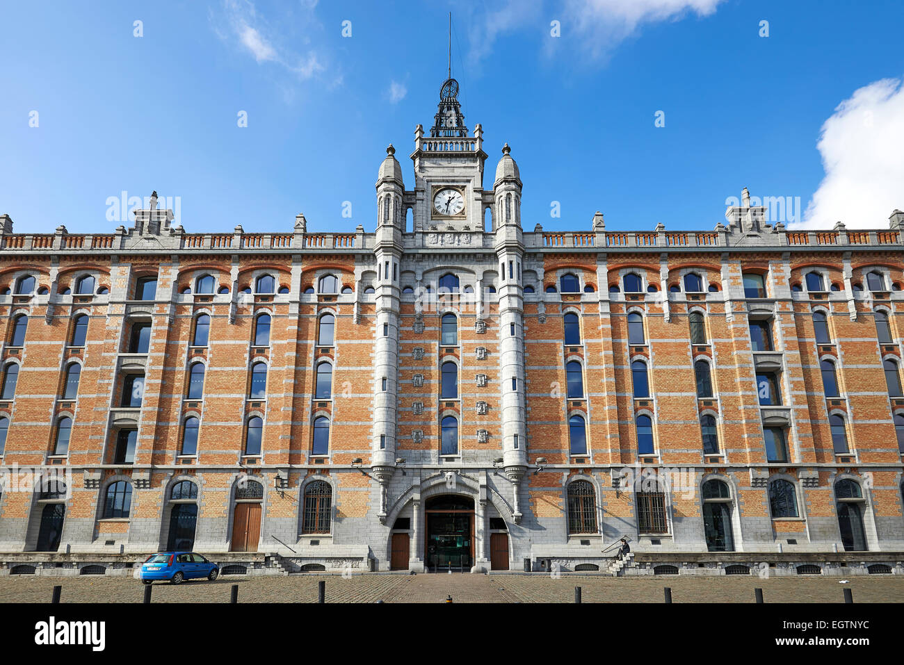 Tour et Taxis, Thurn und Taxis ist ein großes ehemals Industriestandort, Brüssel, Belgien Stockfoto