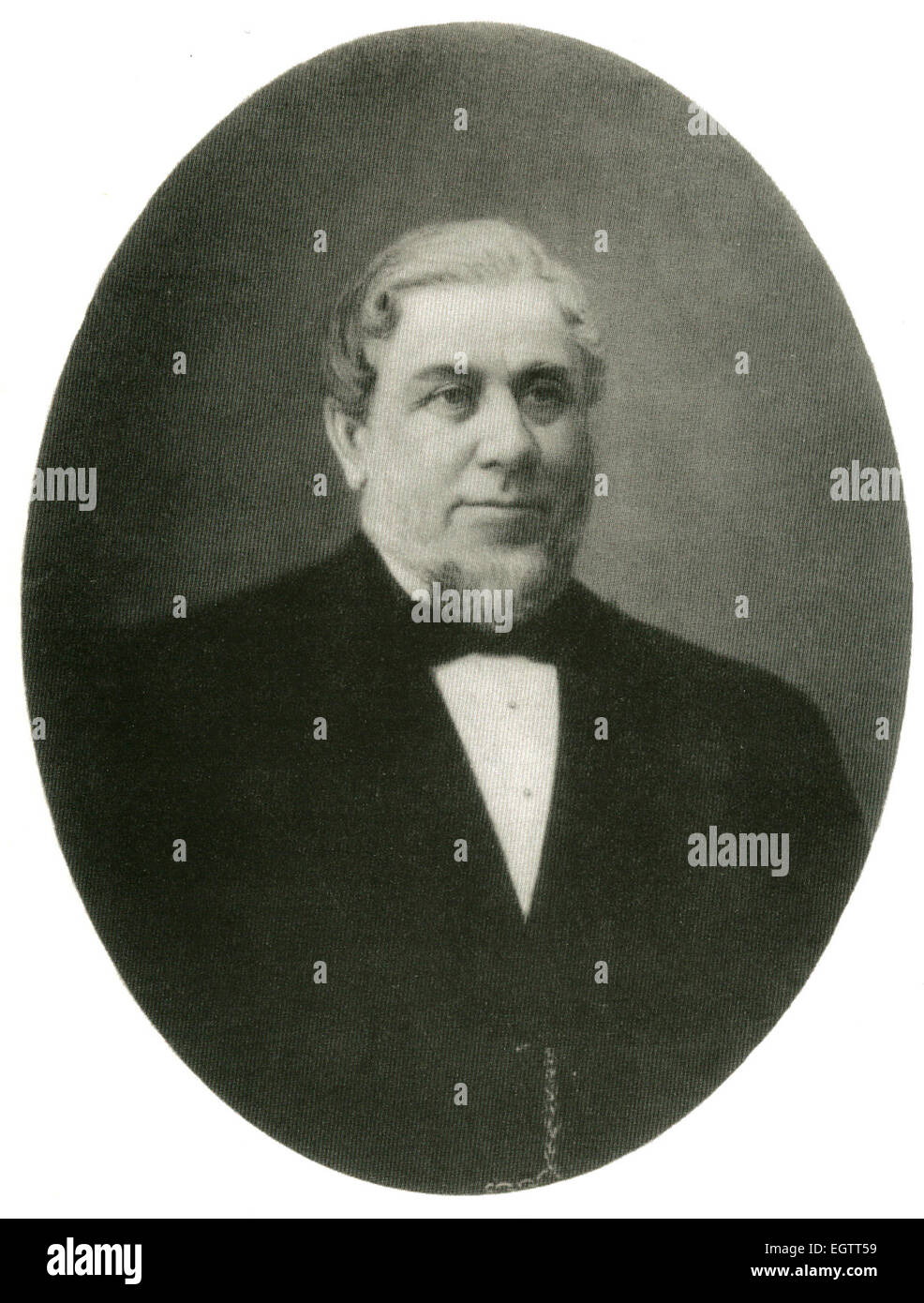 John James Hughes, Welsch, Ingenieur, Unternehmer und Gründer von Donezk. Stockfoto