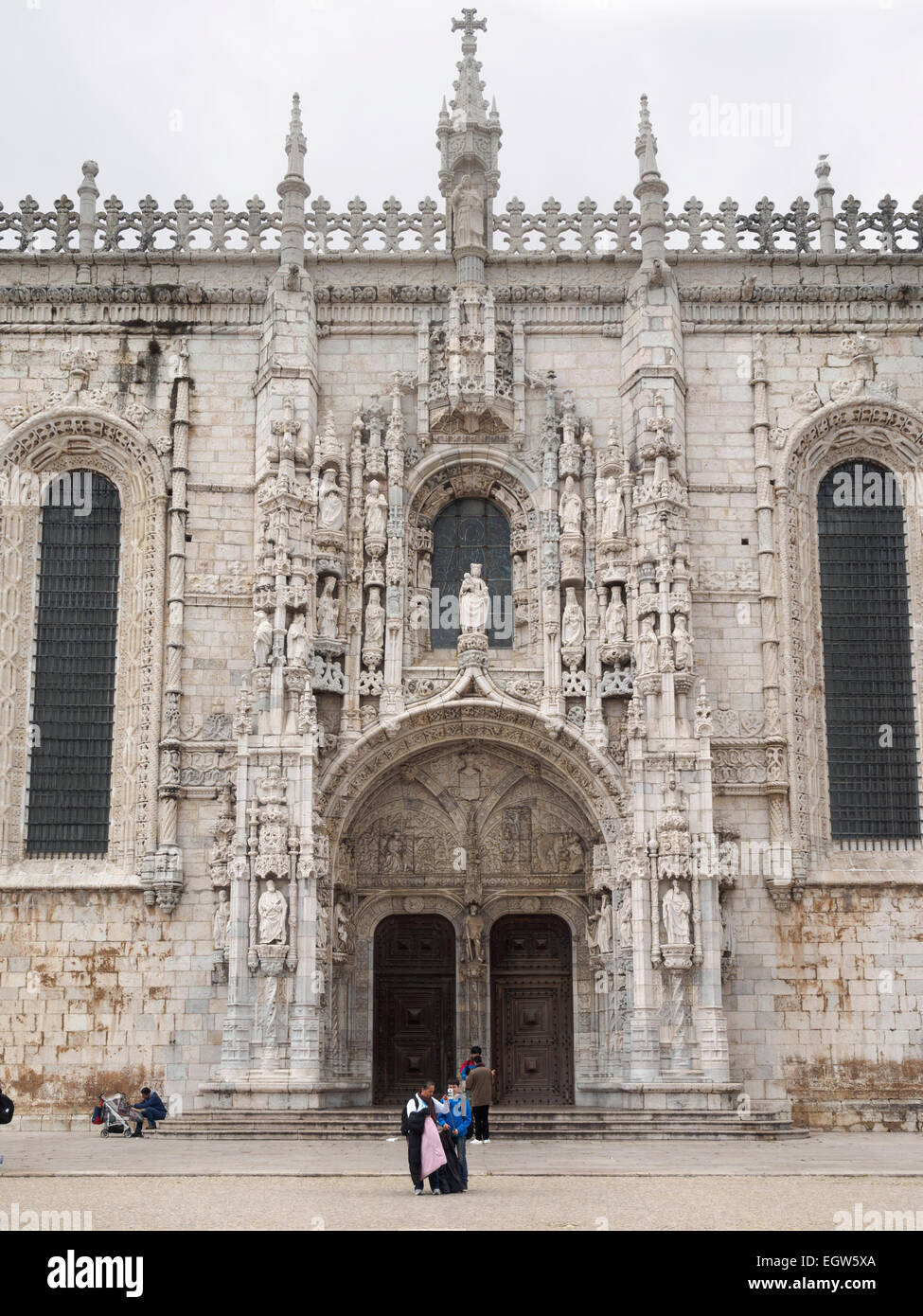 Stilvolle Mosteiro Dos Jernimos Lissabon Portugal Ebenbild