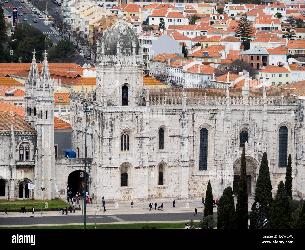 Stilvolle Mosteiro Dos Jernimos Lissabon Portugal Ebenbild