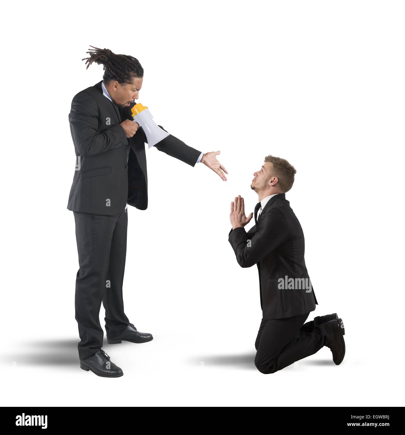 Entlassung Stockfoto