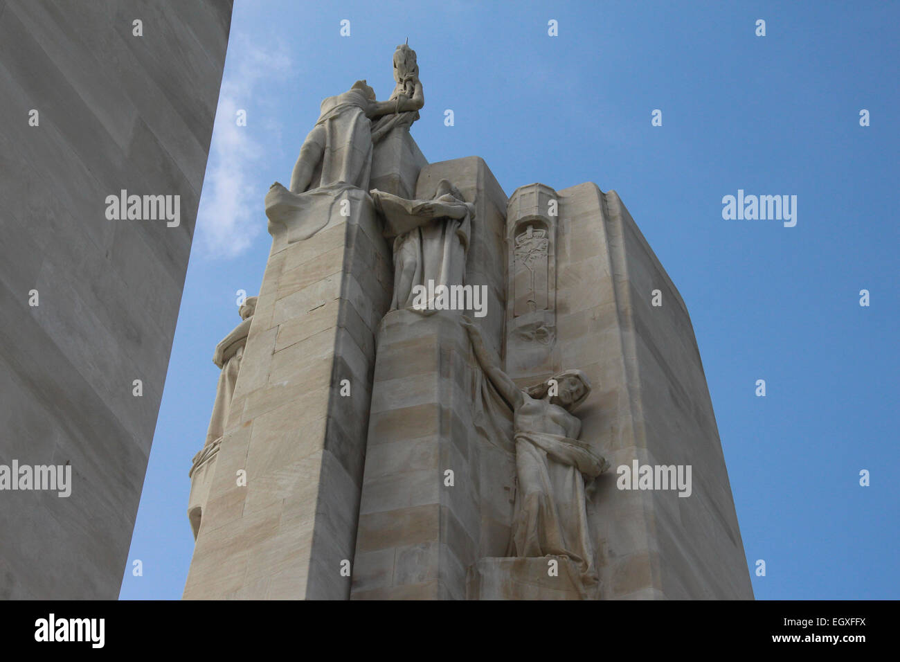 Canadian National Vimy Memorial. Mémorial nationale du Canada À Vimy Stockfoto