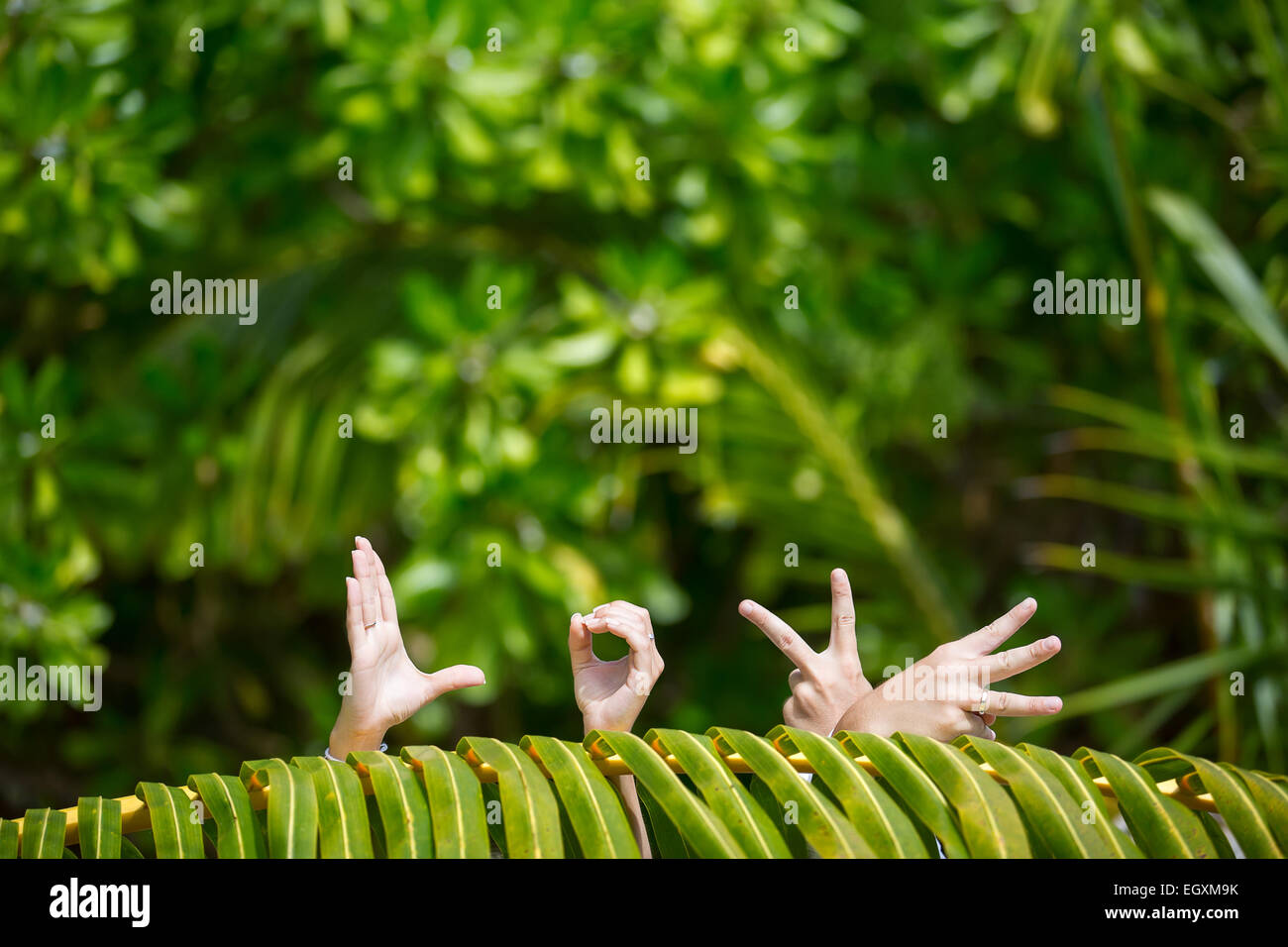 Zeichen der Liebe Stockfoto