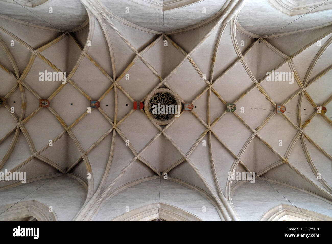 Decke des Grazer Dom, St. Giles in Graz, Steiermark, Österreich am 10. Januar 2015 gewidmet. Stockfoto