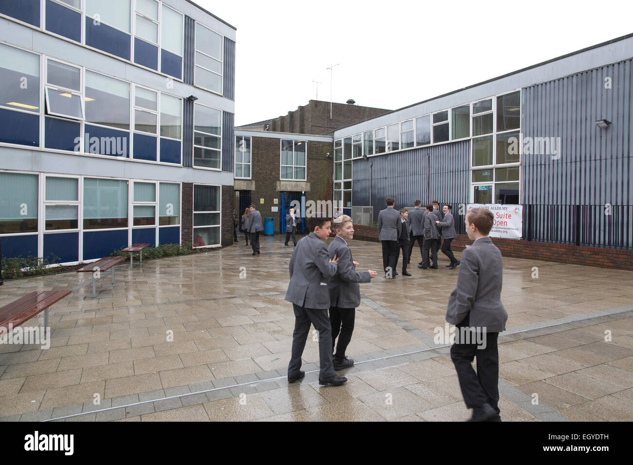 Knole Academy, All-Fähigkeit Schule, Sevenoaks, Kent, England, UK Stockfoto
