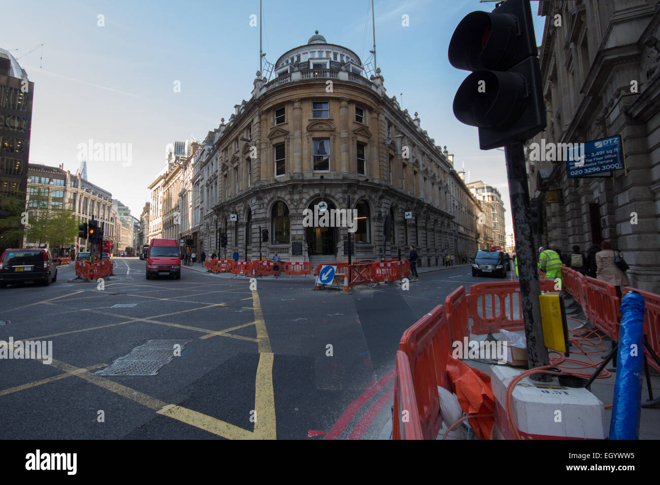 Lloyds Bank, Threadneedle Street in der City of London-UK Stockfoto