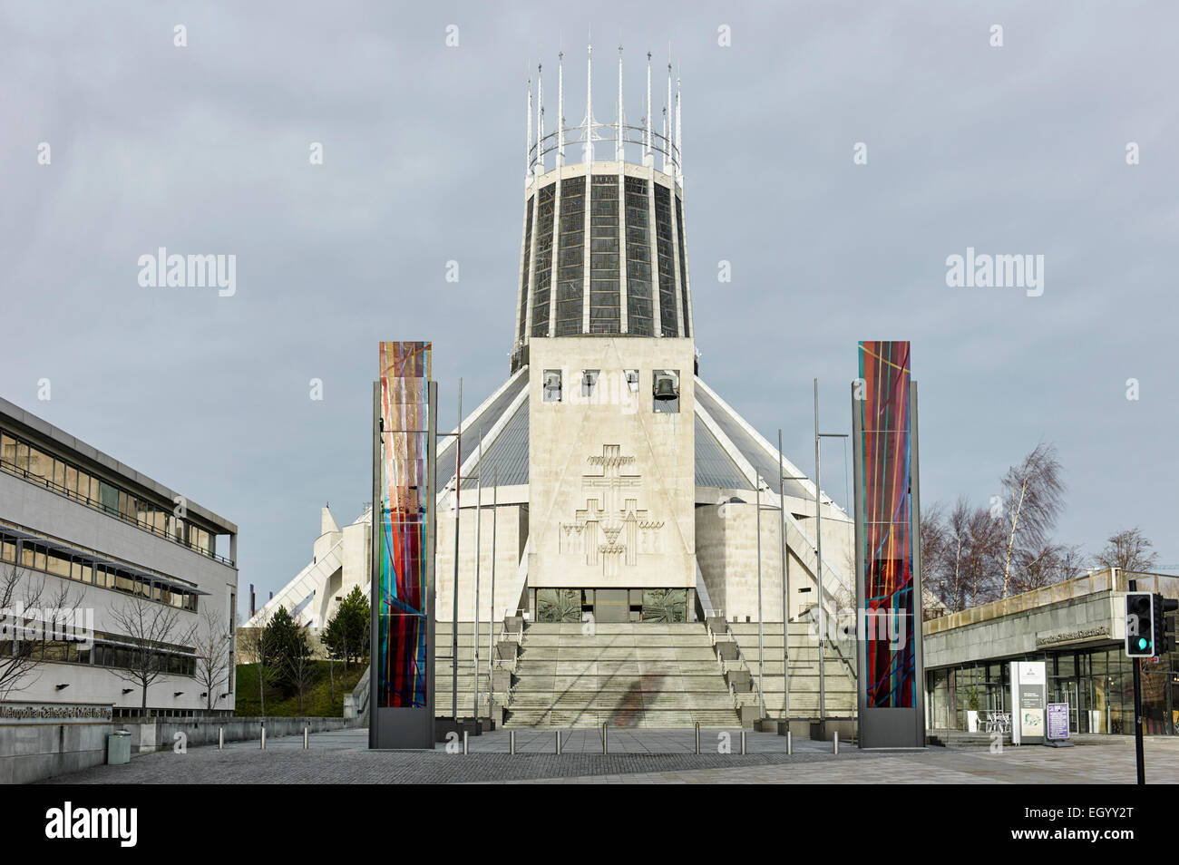 Metropolitan Cathedral of Christ the King, Liverpool Stockfoto