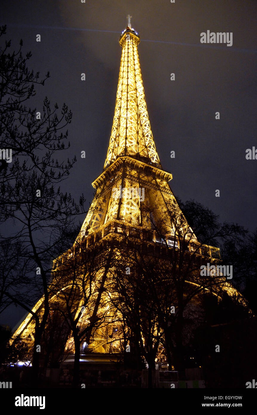 Eiffelturm Paris - Tour eiffel Stockfoto