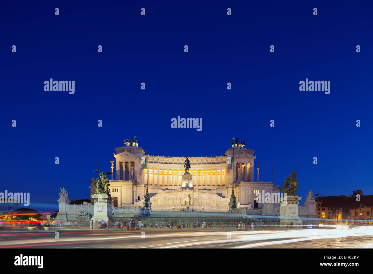 Europa, Italien, Latium, Rom, Nationaldenkmal für Viktor Emanuel II. Stockfoto