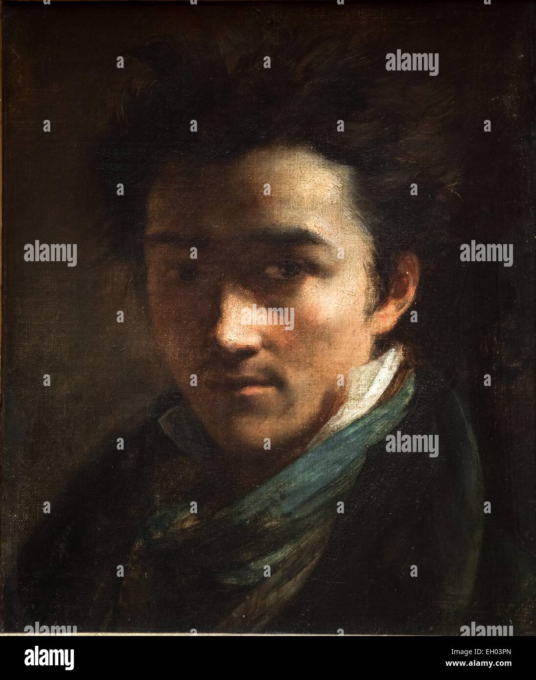 ActiveMuseum 0003338.jpg / Porträt des Künstlers - Selbstporträt 25.09.2013 - / 19. Jahrhundert Sammlung / aktive Museum Stockfoto