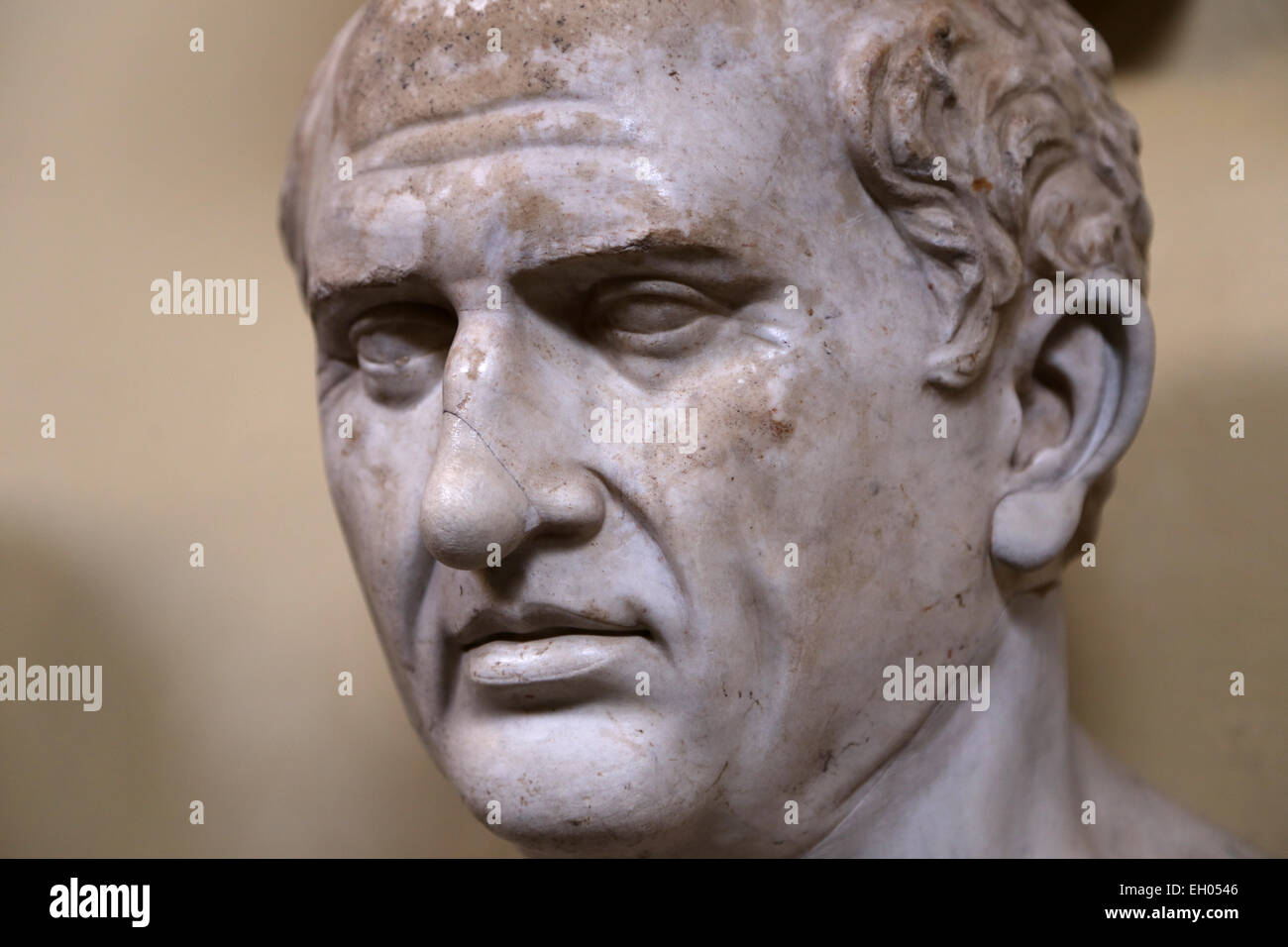 Porträt von Cicero (106-43 v. Chr.). Von der Villa der Quintilii. Via Appia. Vatikanischen Museen. Chiaramonti. Stockfoto