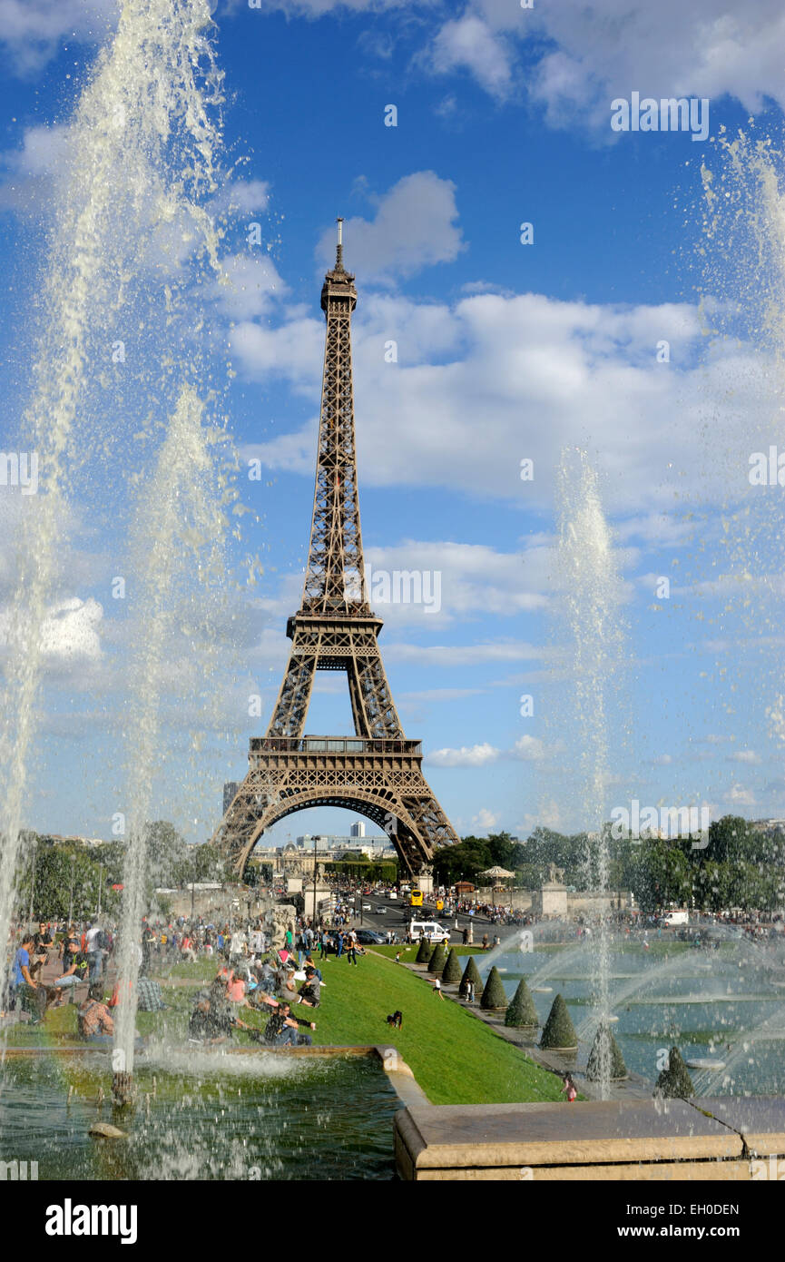 Paris tour eiffel Stockfoto