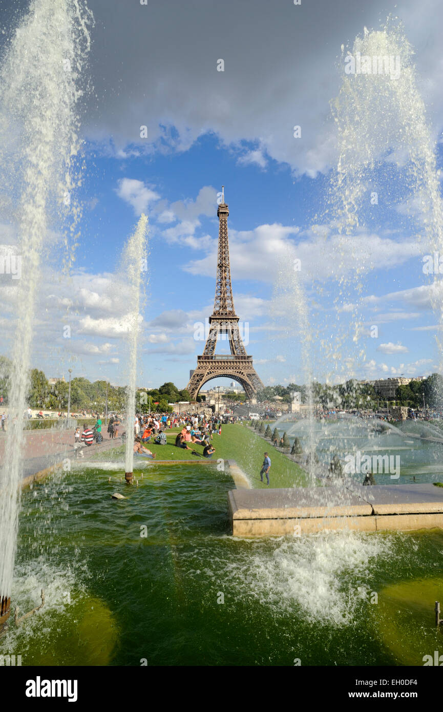 Paris Tour Eiffel Stockfoto