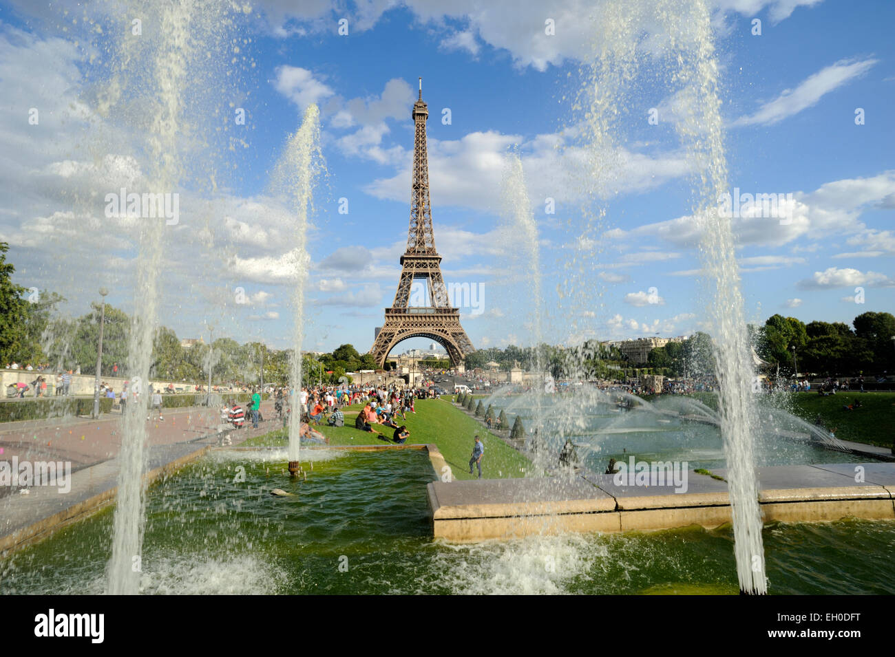 Paris tour eiffel Stockfoto