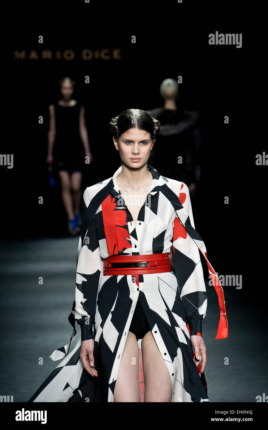 Mailand, Fashionweek, Mario Dice Stockfoto