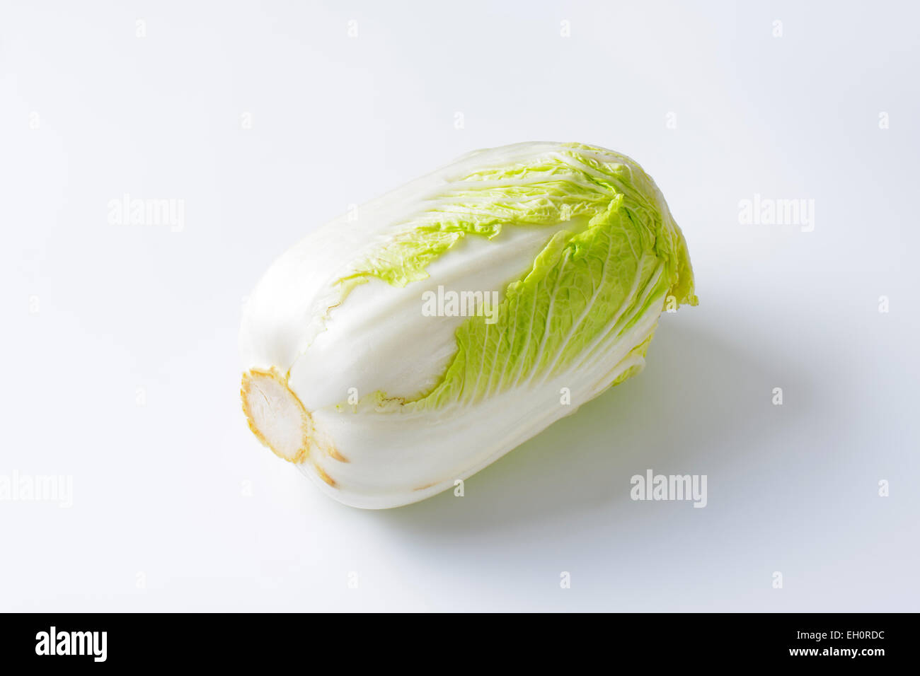 Leiter der frischen Chinakohl Stockfoto