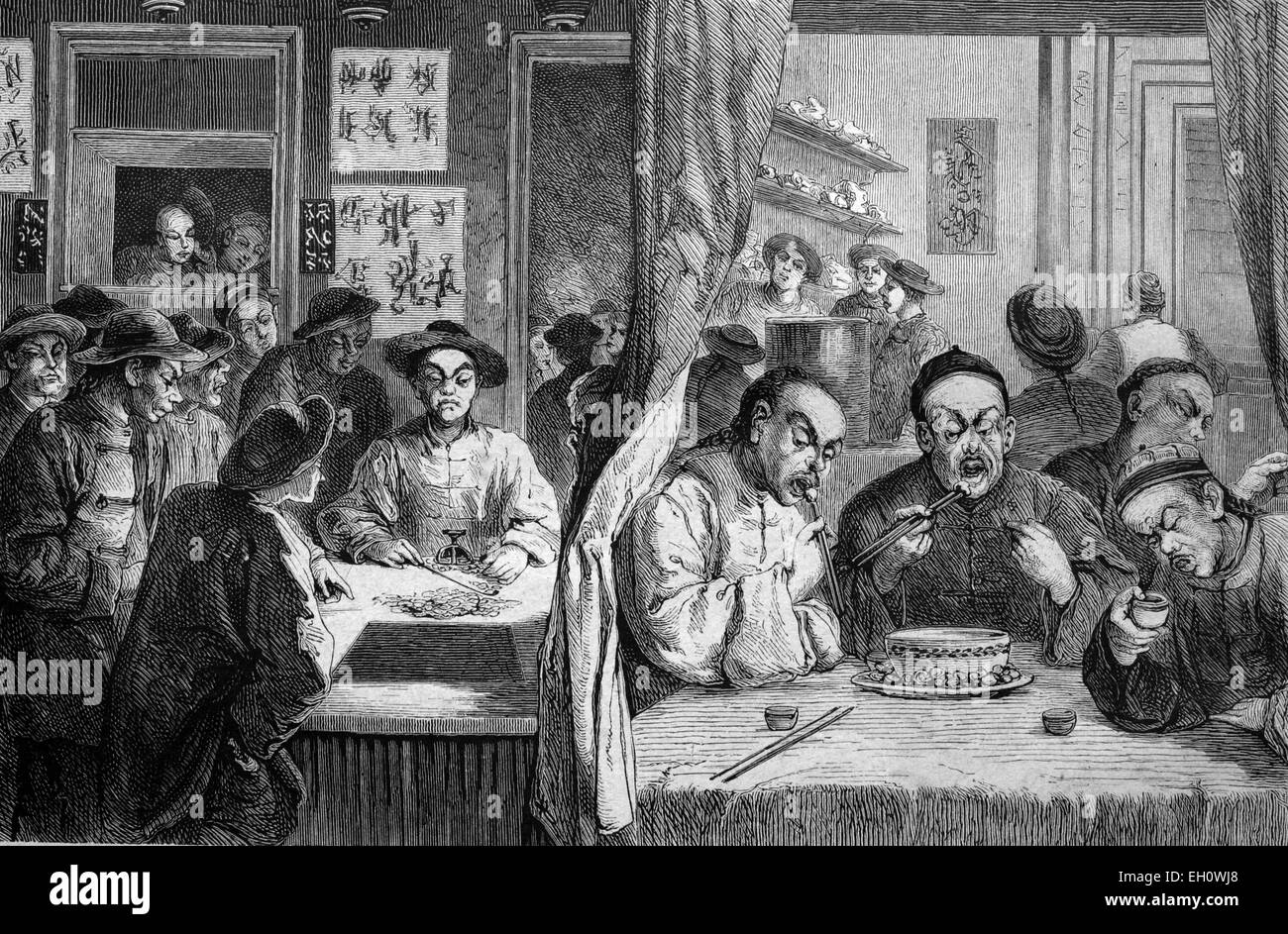 Spielhaus Und Restaurant In Chinatown Fotos Und Bildmaterial In Hoher
