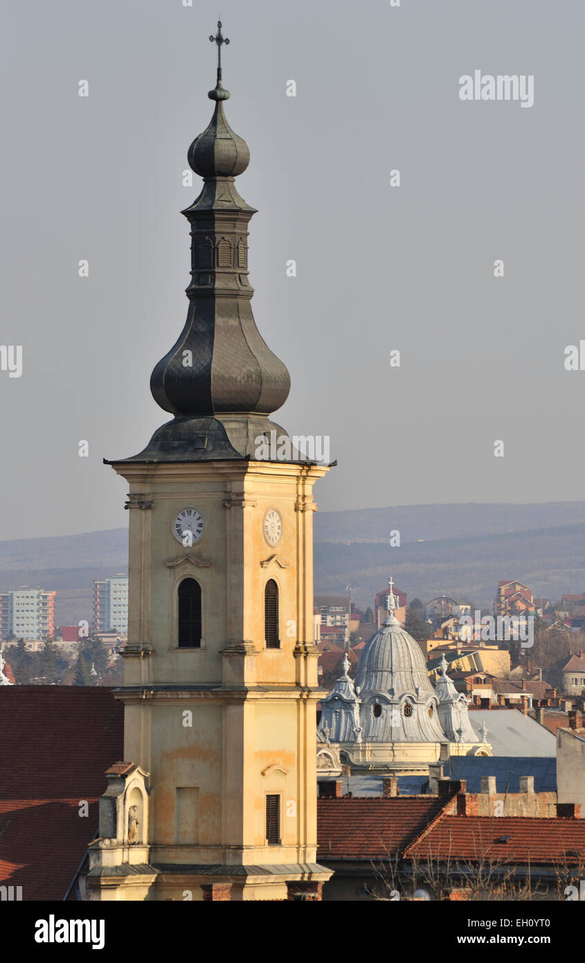 Franziskanerkirche, Cluj-Napoca, Rumänien Stockfoto