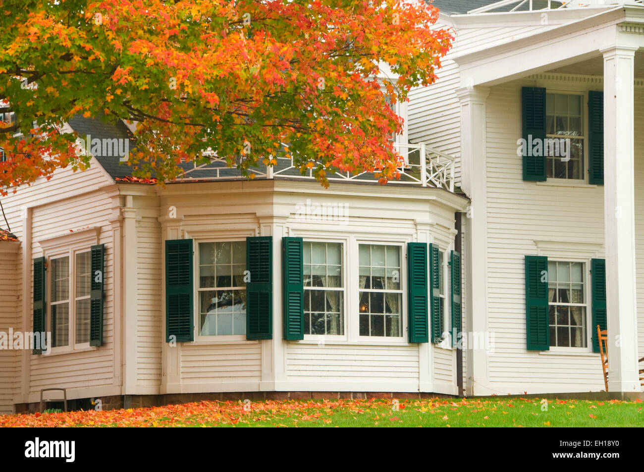 Papst-Rätsel Haus, Hill-Stead Museum, Farmington, Connecticut Stockfoto