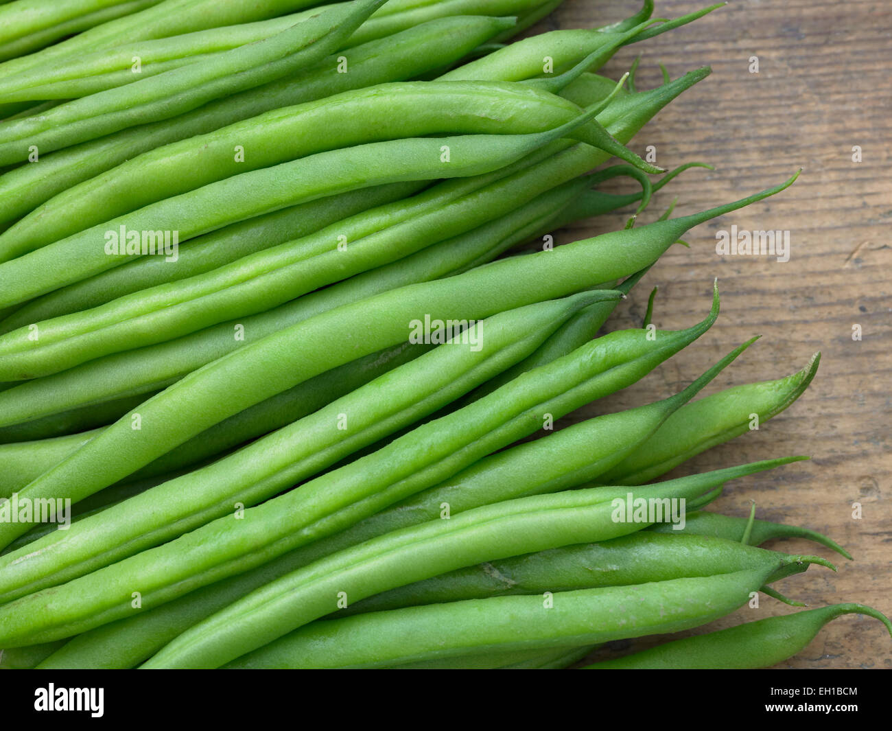 Grüne Bohnen Stockfoto